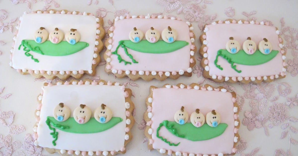 konsept pasta Üçüz bebek lerin kurabiyeleri