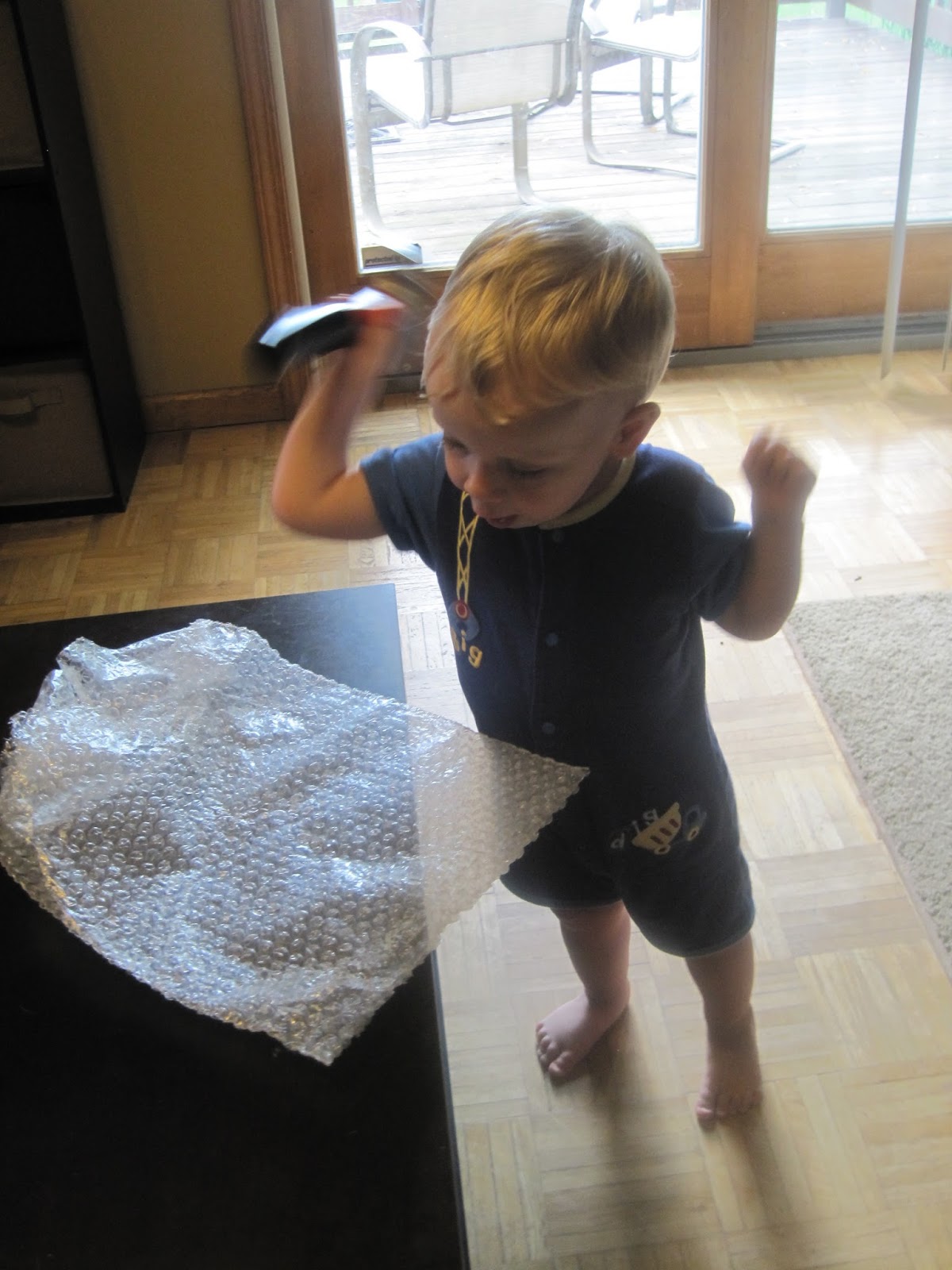 Creating Bright Minds Bubble Wrap Fun!