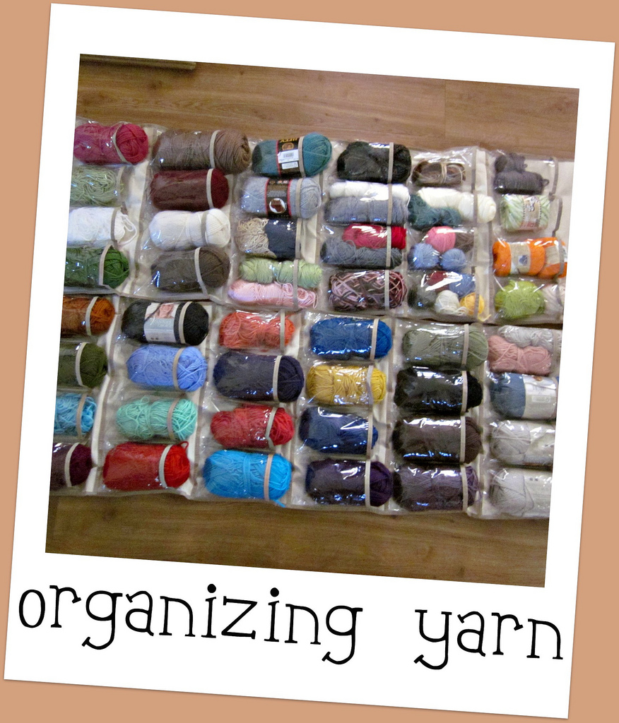 Handmade by Haniyyah Yarn Organizer Ideas