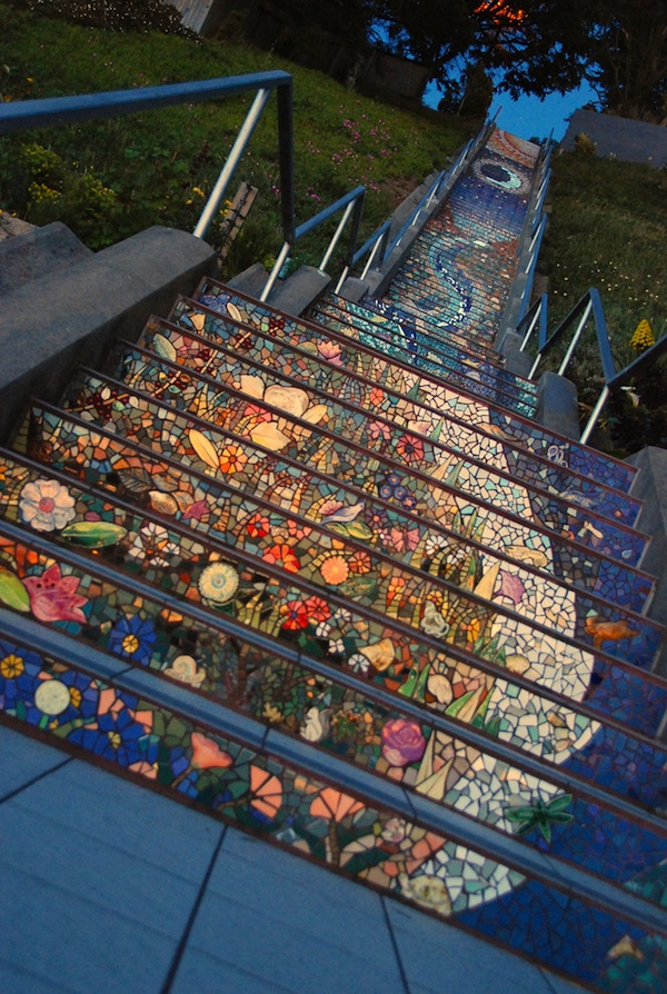 Mosaic Staircase of San Francisco