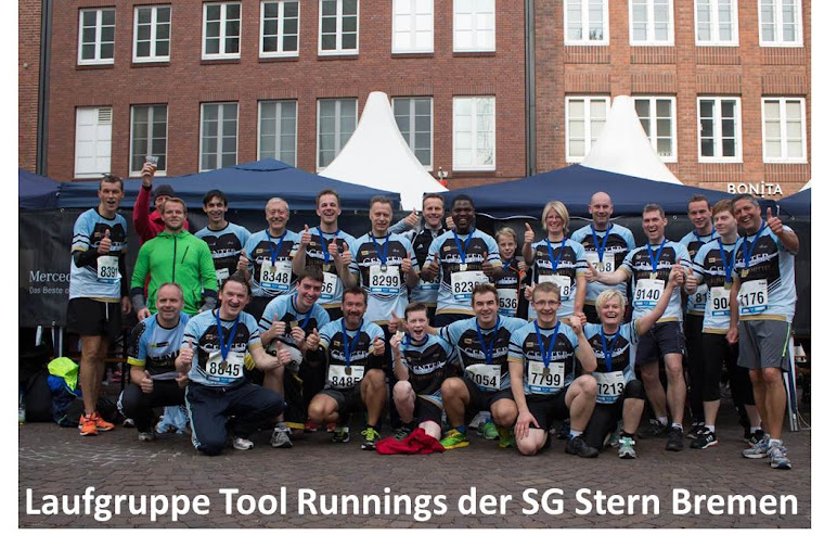 Laufgruppe "Tool Runnings" der SG Stern Bremen