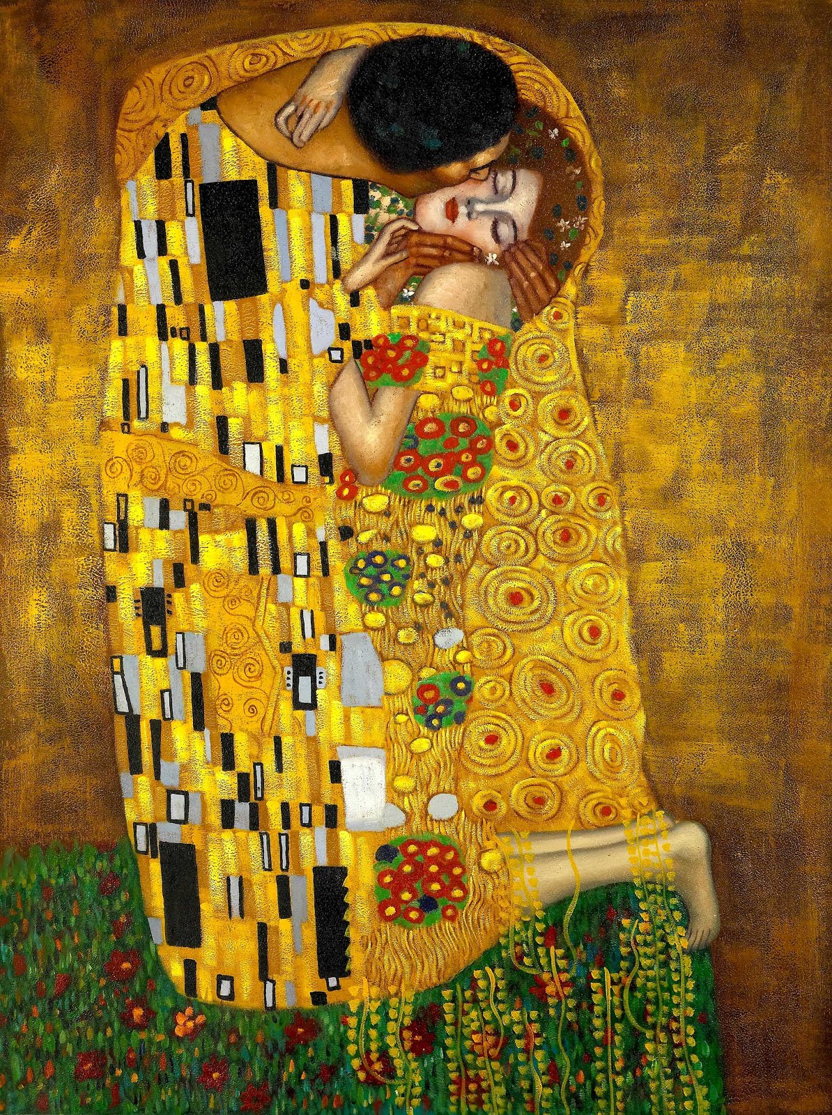 El Beso - Gustav Klimt (1907)