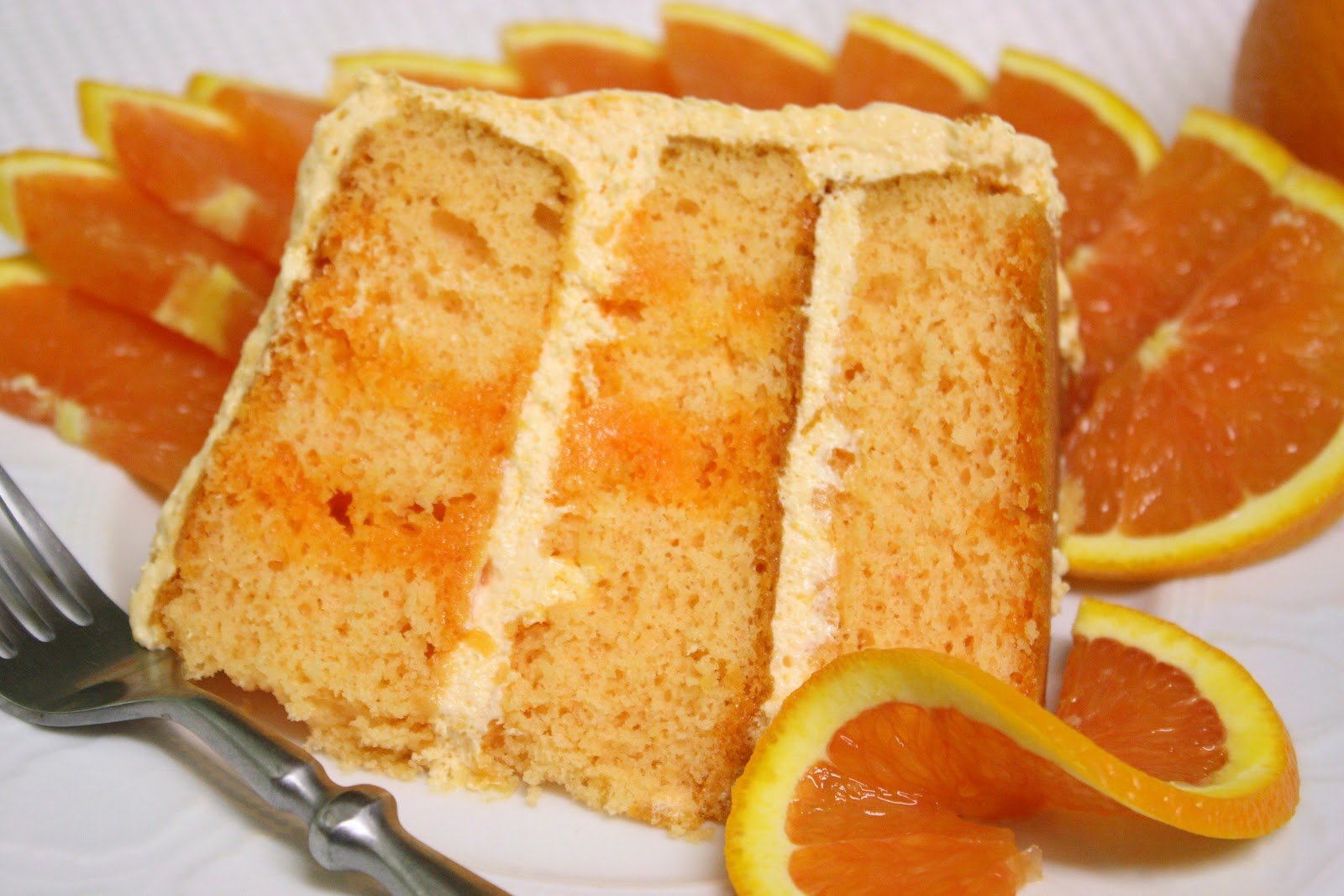 To Bake or Not to Bake Orange Creamsicle Cake