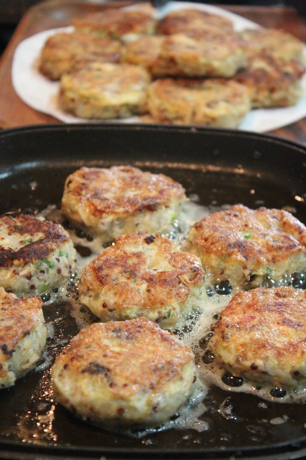 Honey Bee Sweets Salmon Quinoa Potato Patties A meal in one