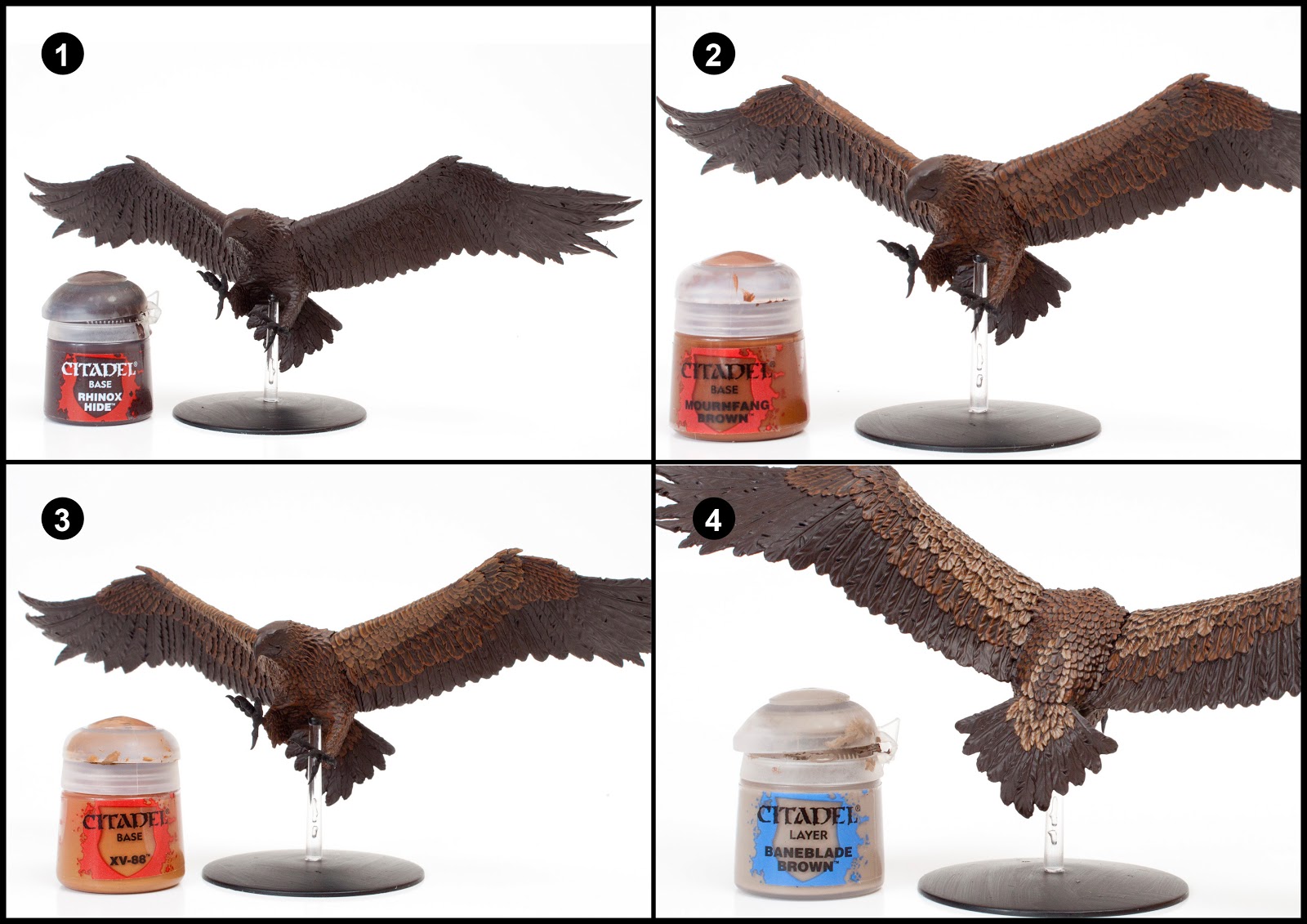 Tutorial How to paint Great Eagles from the Hobbit Tale of Painters