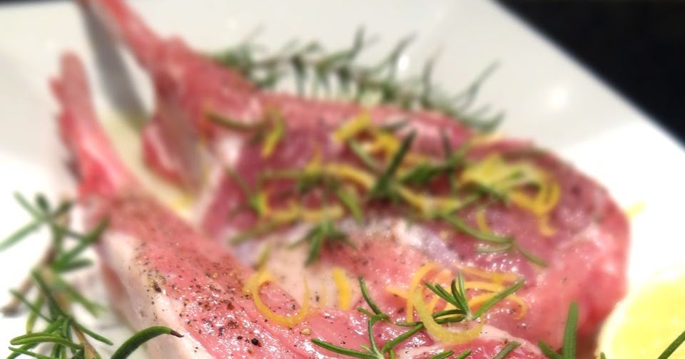 Scrumpdillyicious Grilled TuscanStyle Veal Chops with Lemon Gremolata