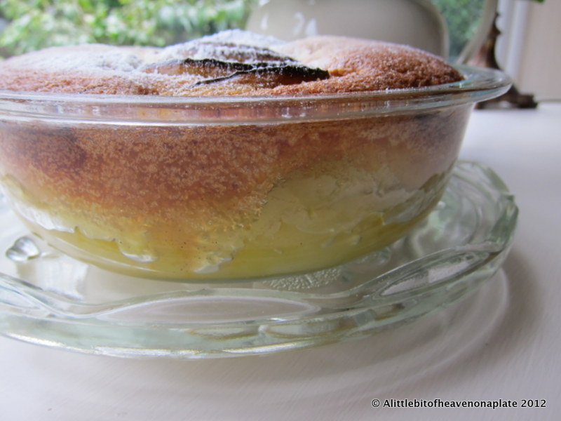 A little bit of heaven on a plate... Spiced apple sponge pudding recipe