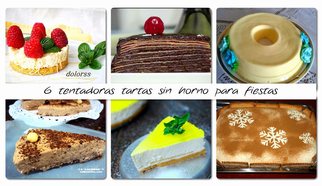 6 Tentadoras Tartas Sin Horno Para Fiestas
