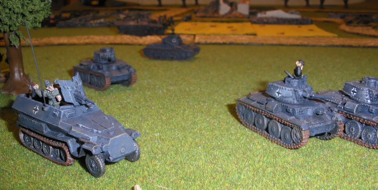 Wargamer Blue Belgians v Germans Blitzkrieg Commander Battle Report