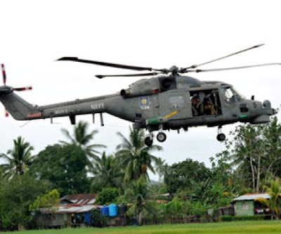 Super Lynx dari TLDM turut beraksi