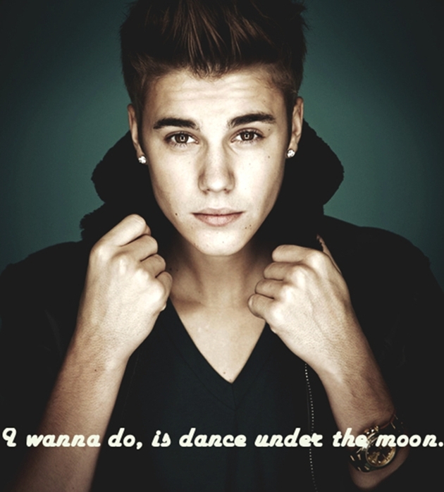 I wanna do, is dance under the moon.
