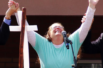 Kim Davis feels the intoxicating effects of God's love
