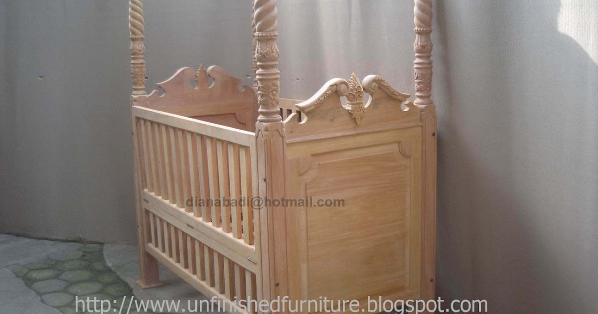 unfinished nursery furniture