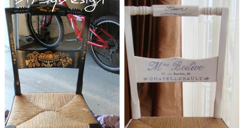 DIY by Design Hitchcock Chair Makeover