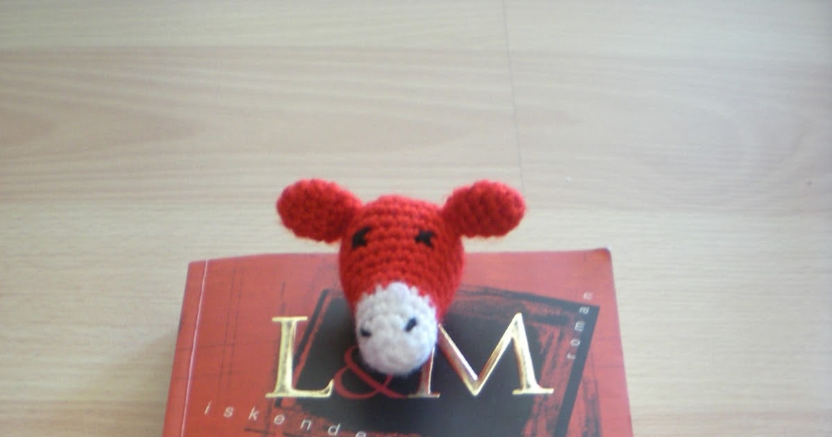 BERA HOB? EV?: amigurumi kitap ayraci