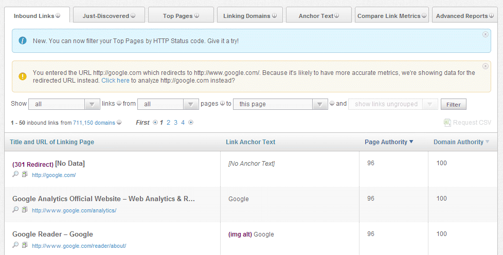 Increase domain authority Increase domain authority