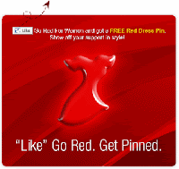 free Red Dress Pin