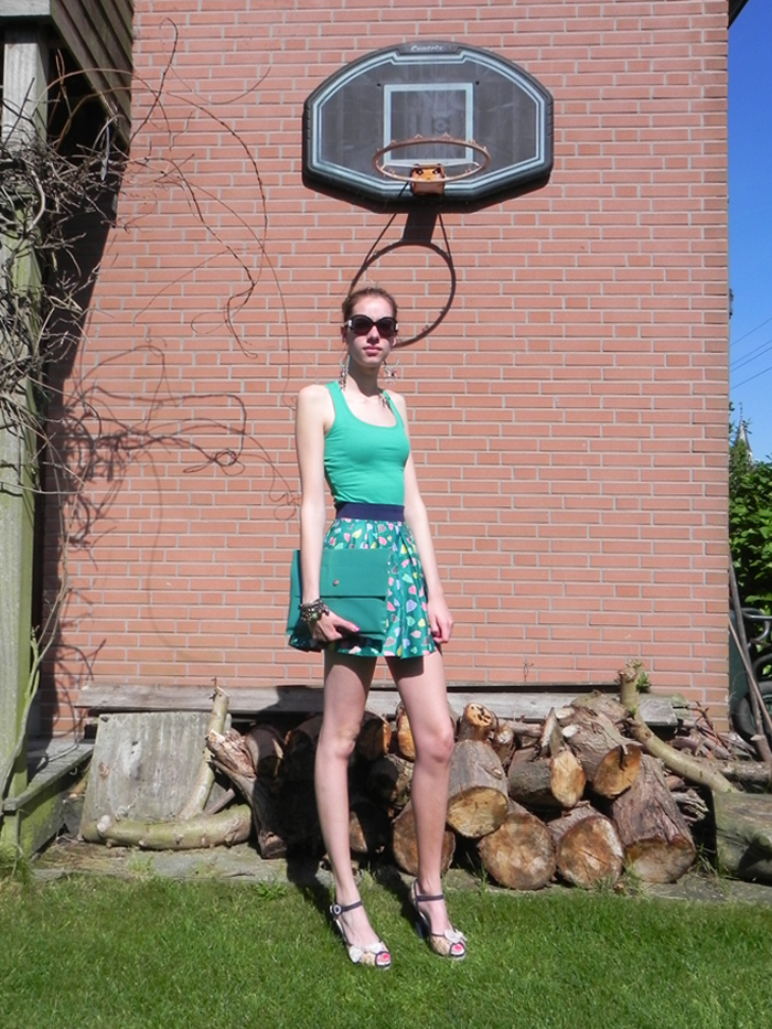 FREAKDELAFASHION New Look " Playing basketball in high heels"