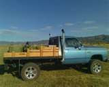 Lifted Farm Truck