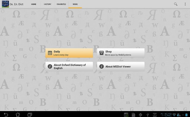 Dictionary app for android Dictionary app for android