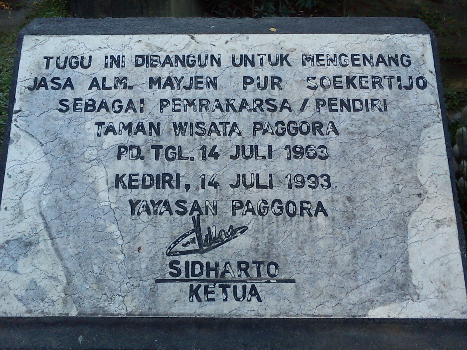 taman wisata pagora kediri ~ five posting