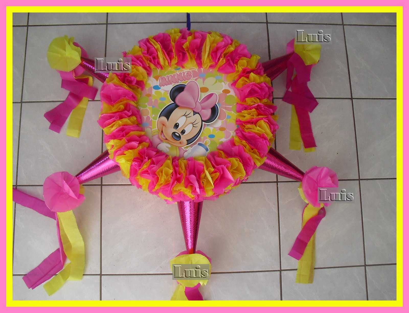 MIS PIÑATAS DE TAMBOR: MINNIE MIS PIÑATAS DE TAMBOR: MINNIE