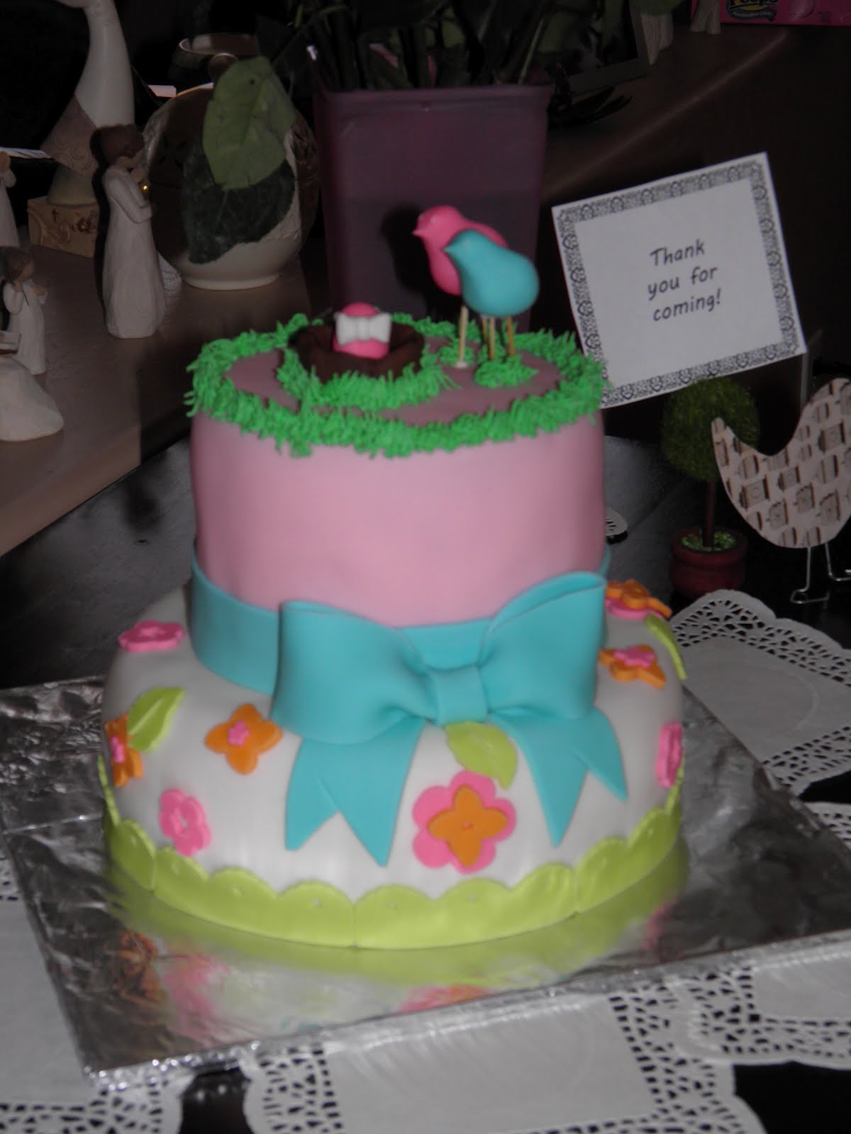 Katys Kreative Cakes: Birdies Baby Shower