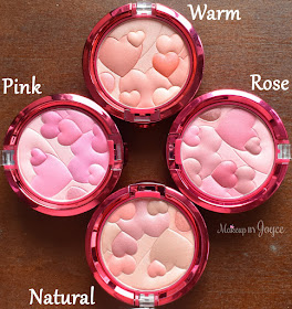 Physicians Formula Happy Booster Glow & Mood Boosting Blush Swatches