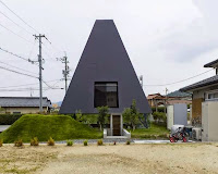 Saijo The Unusual Modern Japanese House Design: Pyramid Shaped House Saijo The Unusual Modern Japanese House Design: Pyramid Shaped House