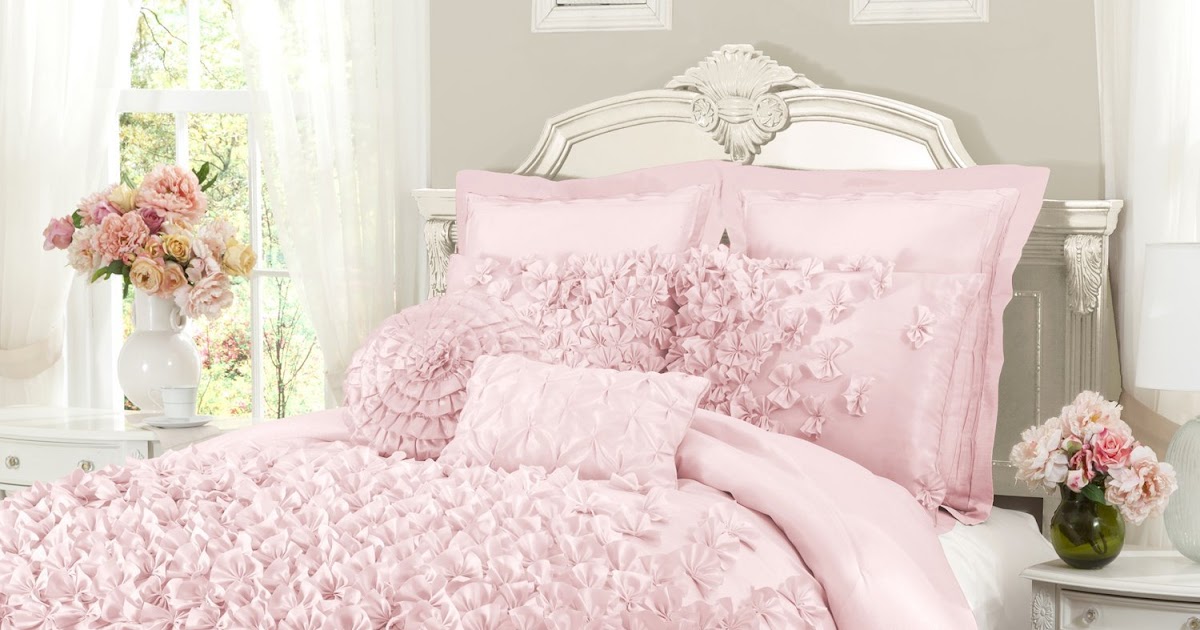 Total Fab Pale Pink Comforter & Bedding Sets a Soft Place to Fall