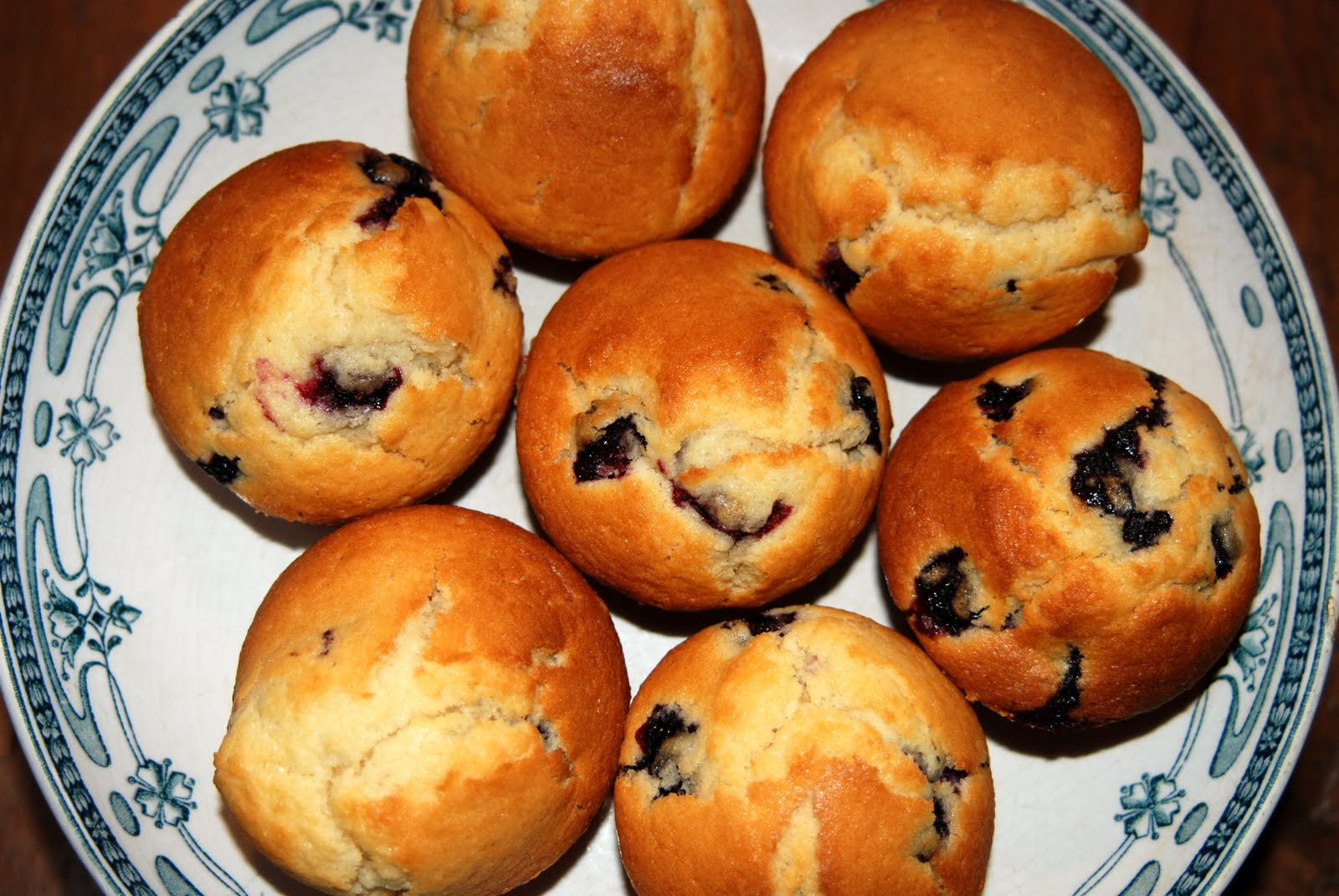 In de keuken Blauwe bessen muffins