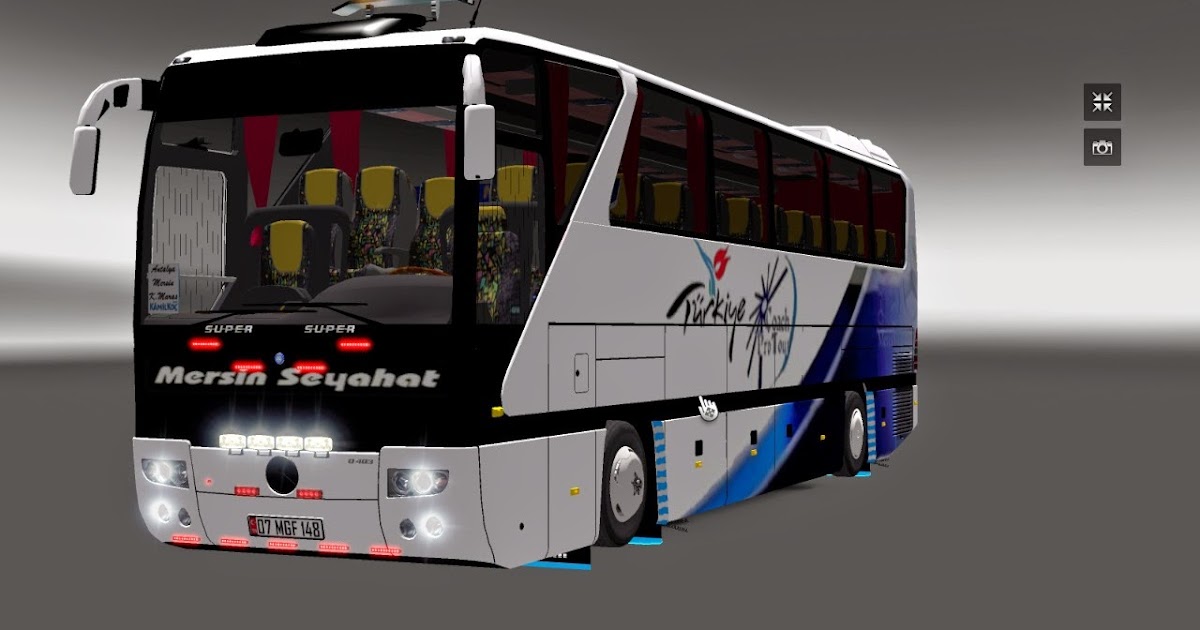 MOD Merkezi ETS 2 MercedesBenz 0403 Otobüs+Yolcu Modu