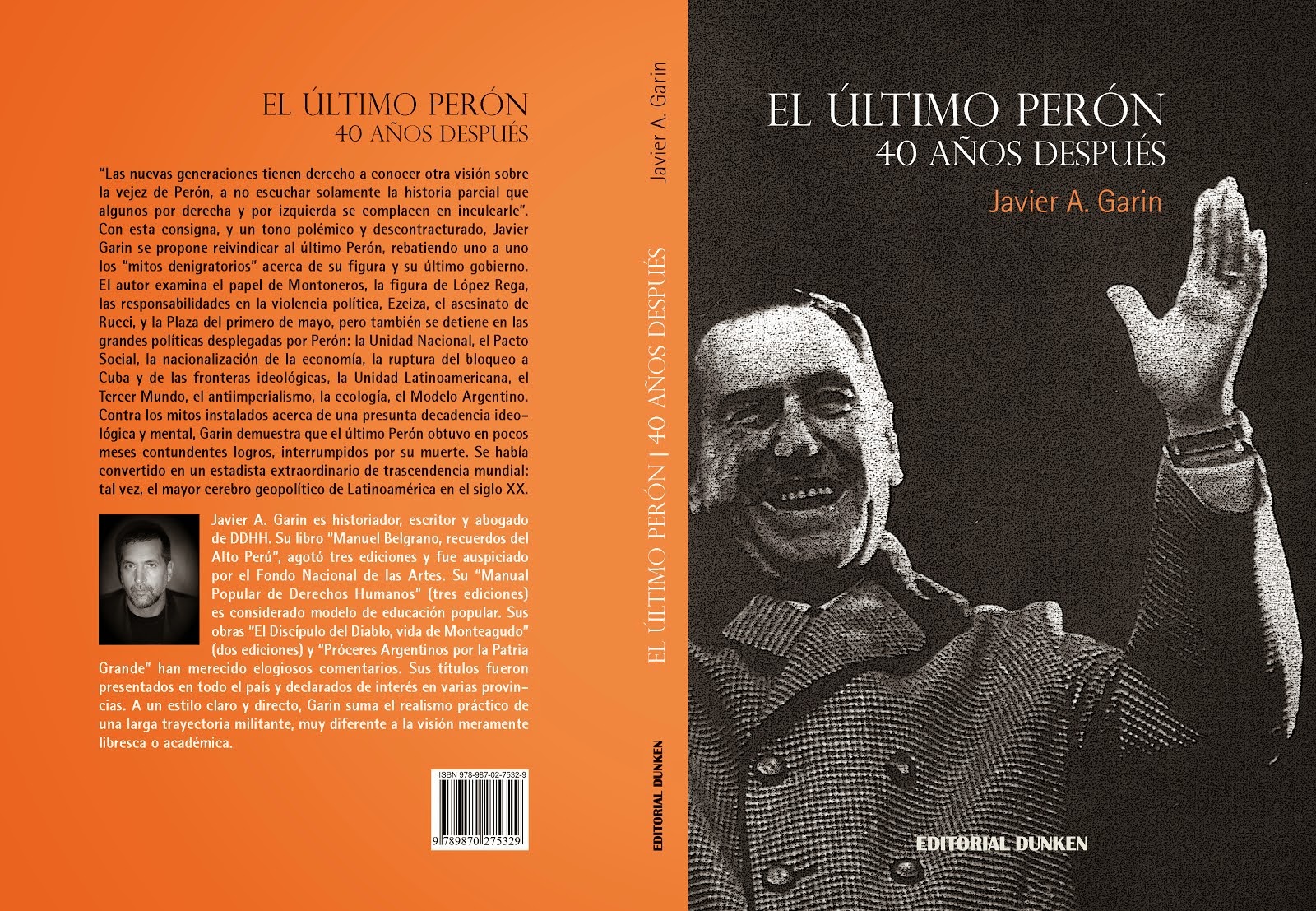 TAPA DE "EL ULTIMO PERON CUARENTA AÑOS DESPUES"