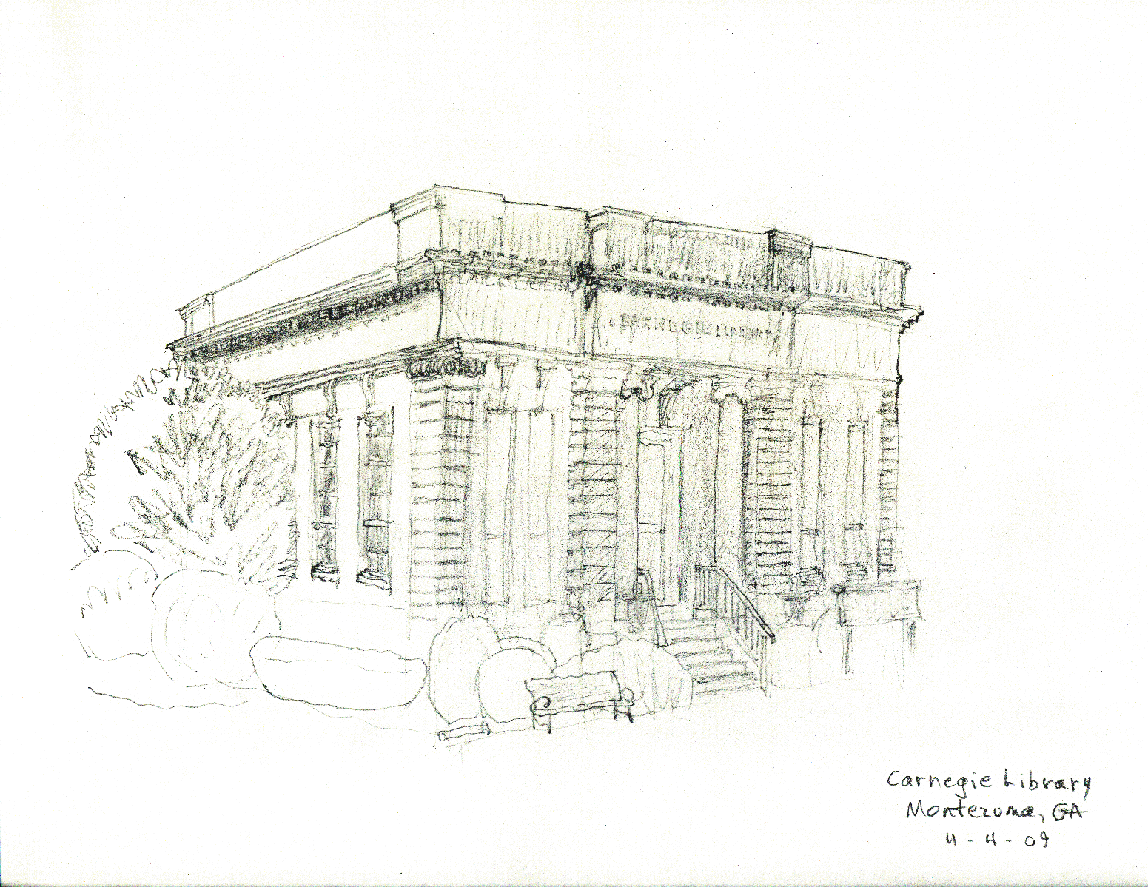 Carnegie Library, Montezuma Georgia