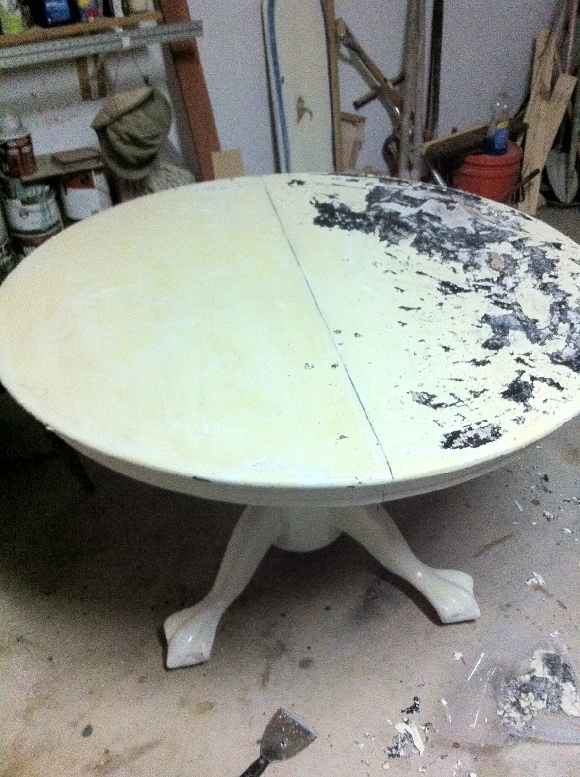 Kitchen Table Revival! Annie Sloan Chalk Paint Tutorial Simple