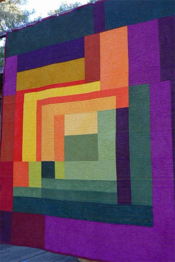 FabricLovers Blog: Solid Quilts to Flare Up Your Creativity