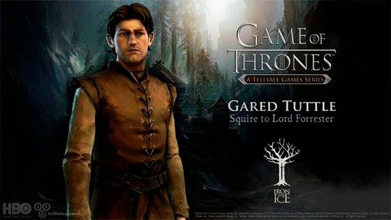 Gared Tuttle videojuego "Game of Thrones: Iron from Ice" Gared Tuttle videojuego "Game of Thrones: Iron from Ice"