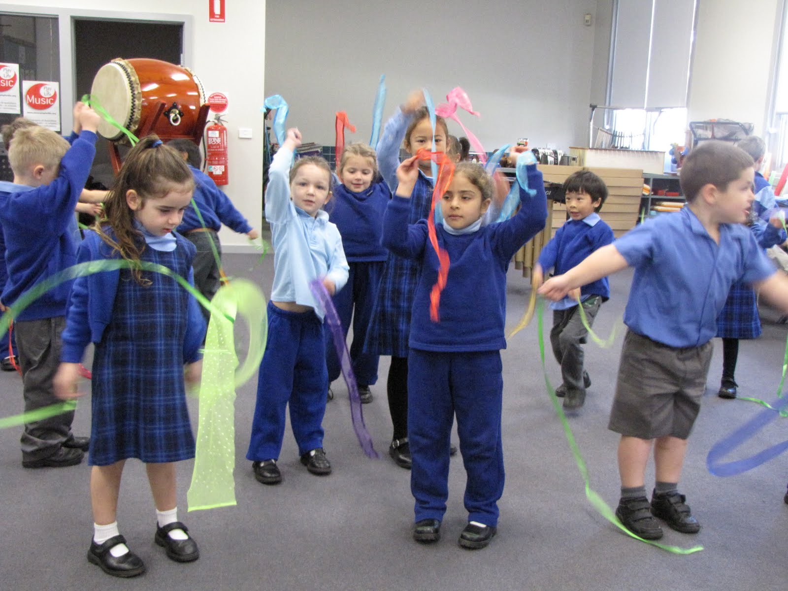 MUSIC Dancing with Scarves and Ribbons