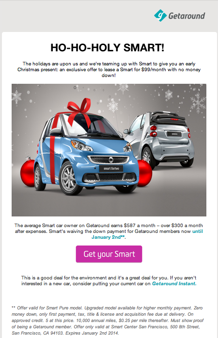 Getaround car requirements picture