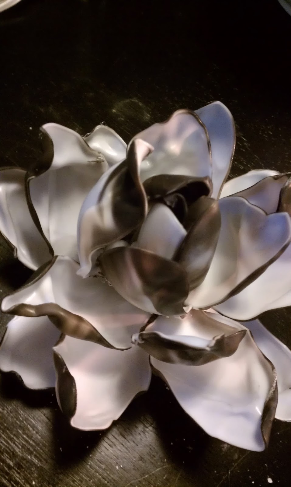 Nadia's DIY Projects DIY Melted Plastic Spoon Rose