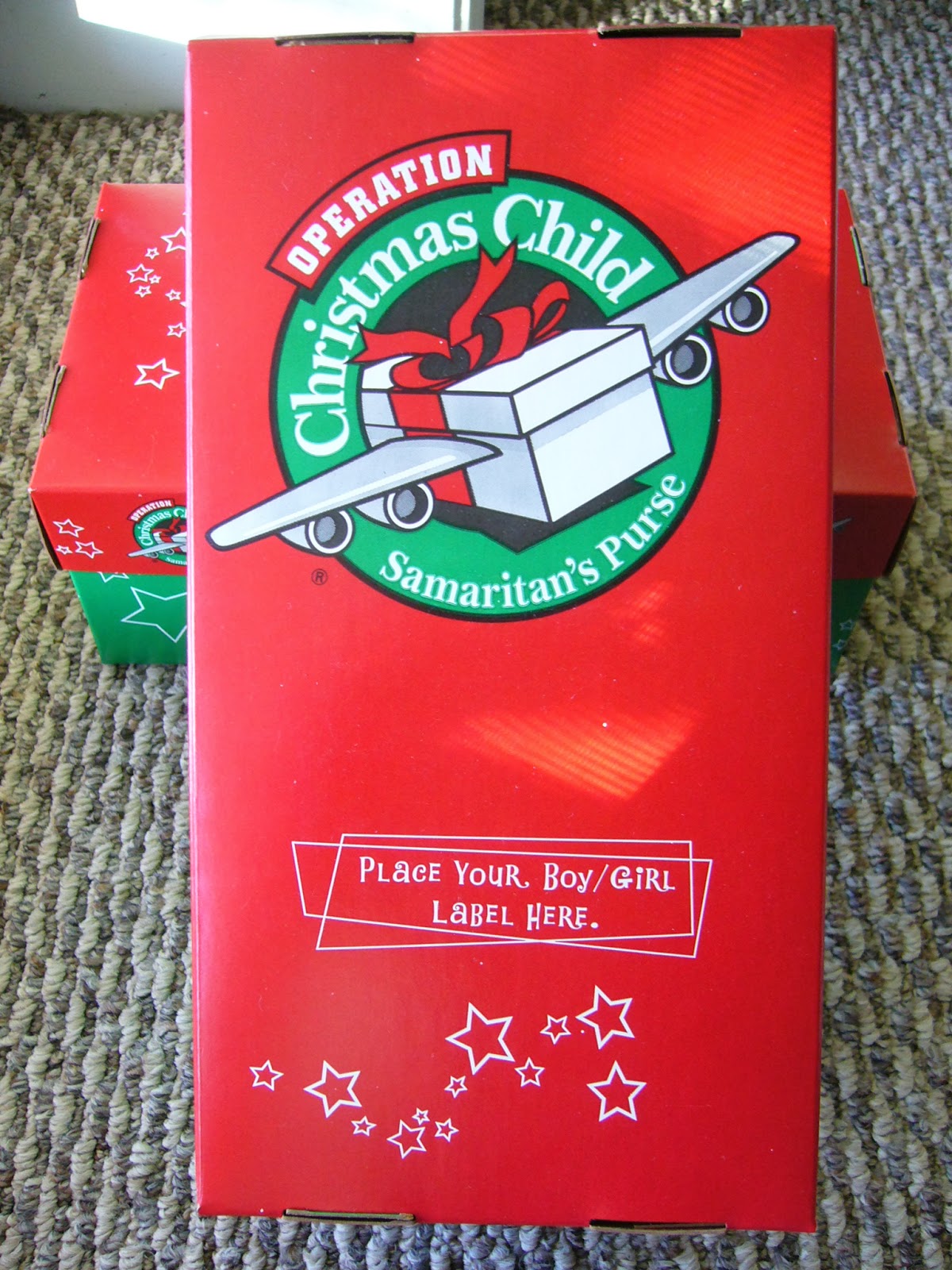 Simply Shoeboxes It Takes a Family to Plan a Spur of the Moment