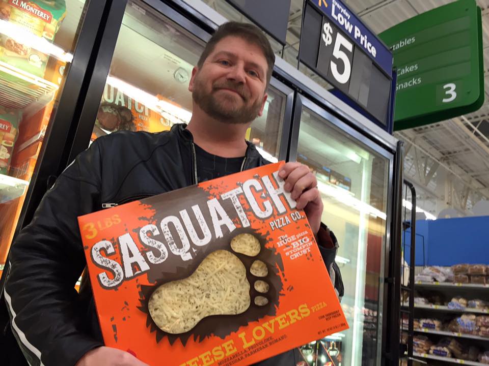 in search of Bigfoot.... Sasquatch Pizza! will definitely be looking