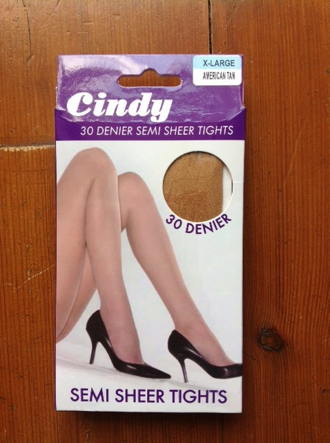 Hosiery For Men: Reviewed: Cindy 30 Denier Semi-Sheer Tights