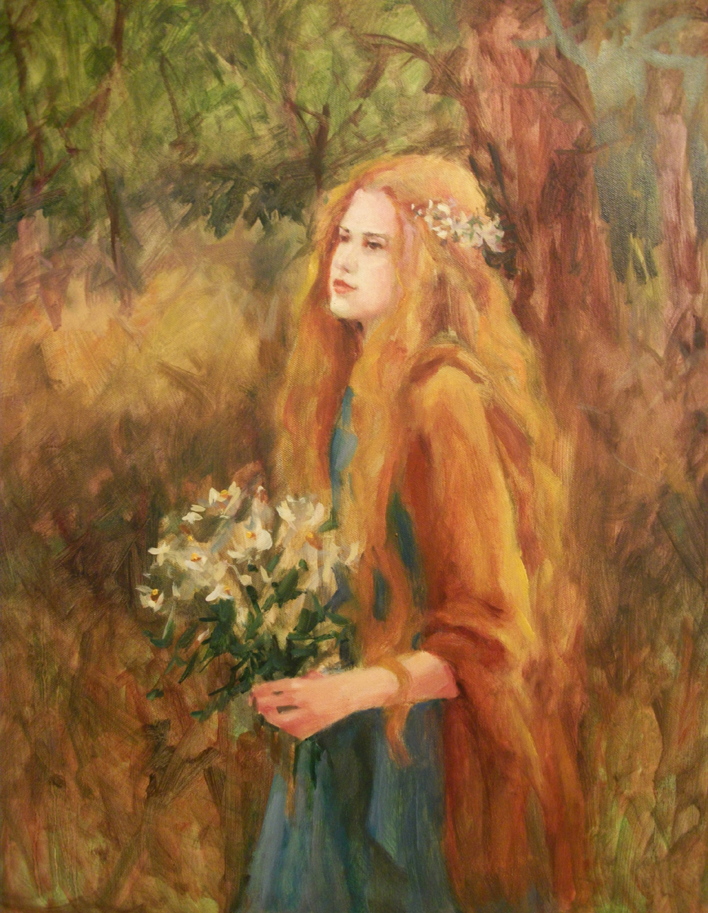 Margaret Aycock Representational Oil Painting In Oklahoma Sold1