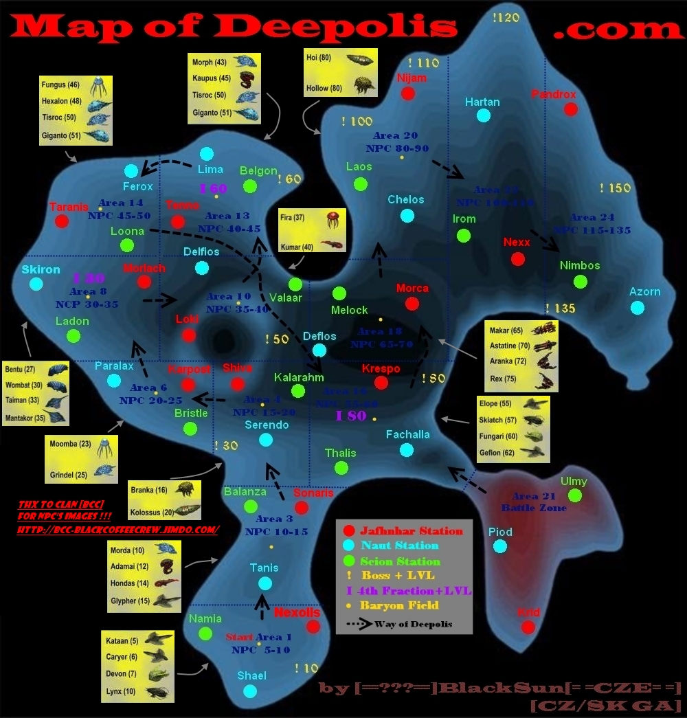 Map Of Deepolis