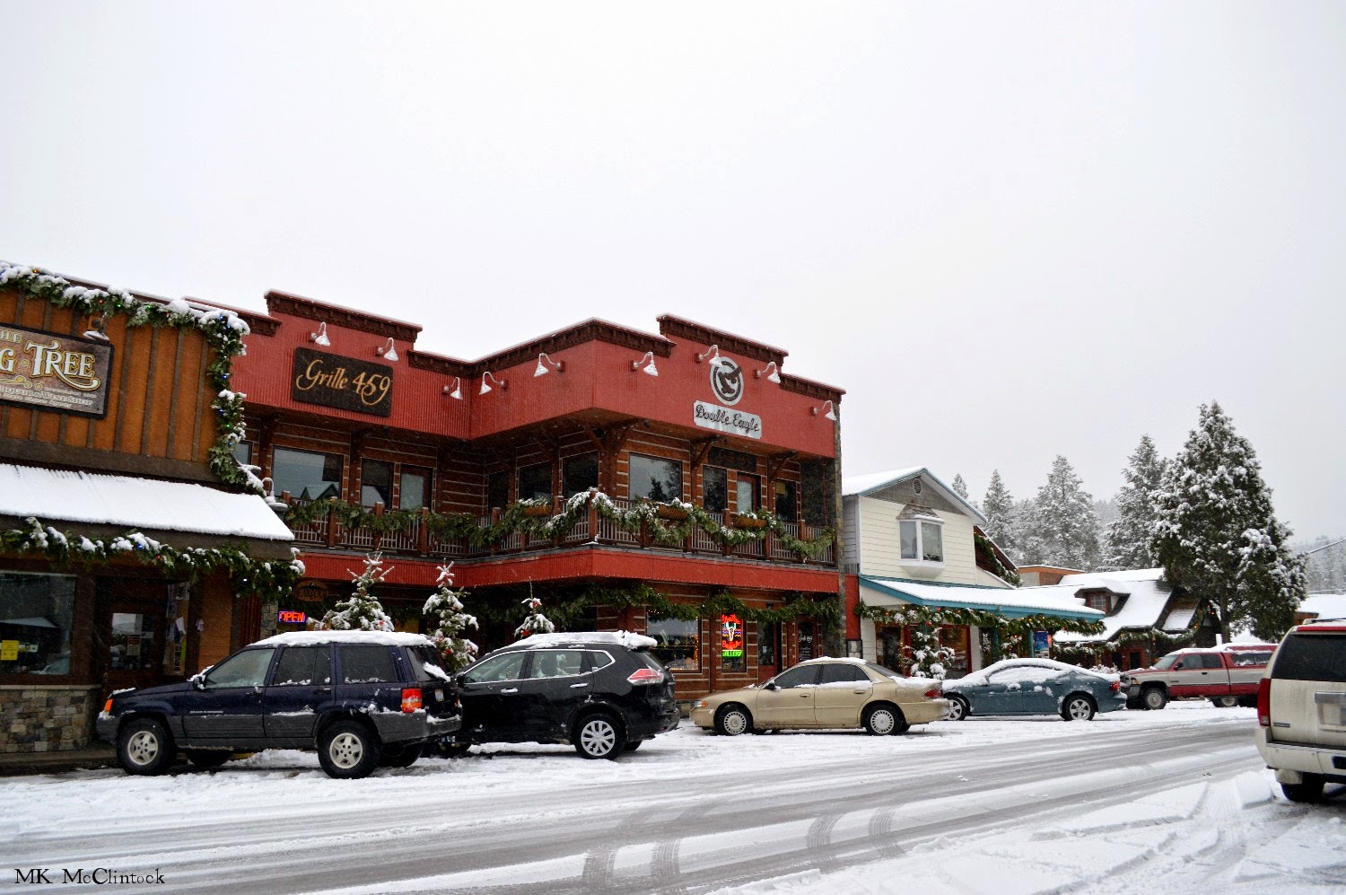 Books and Benches Bigfork A Tour of 'Montana's Christmas Village'
