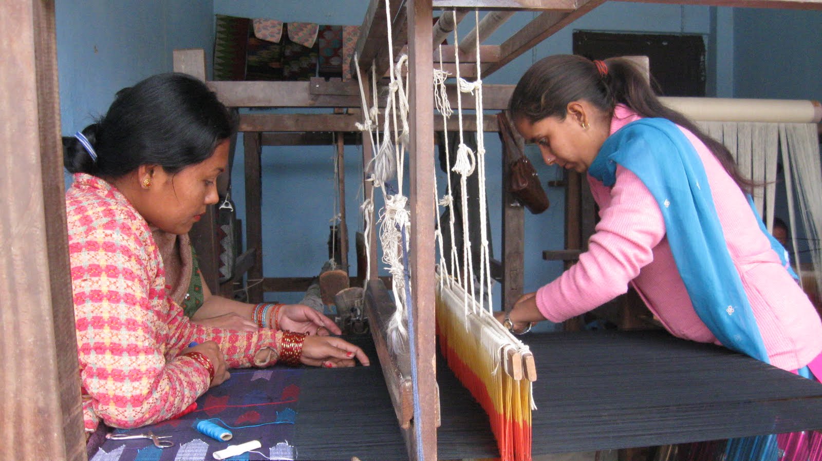 Traditional Limbu Dhaka Textile Weaving from Nepal Limbu Dhaka Textile