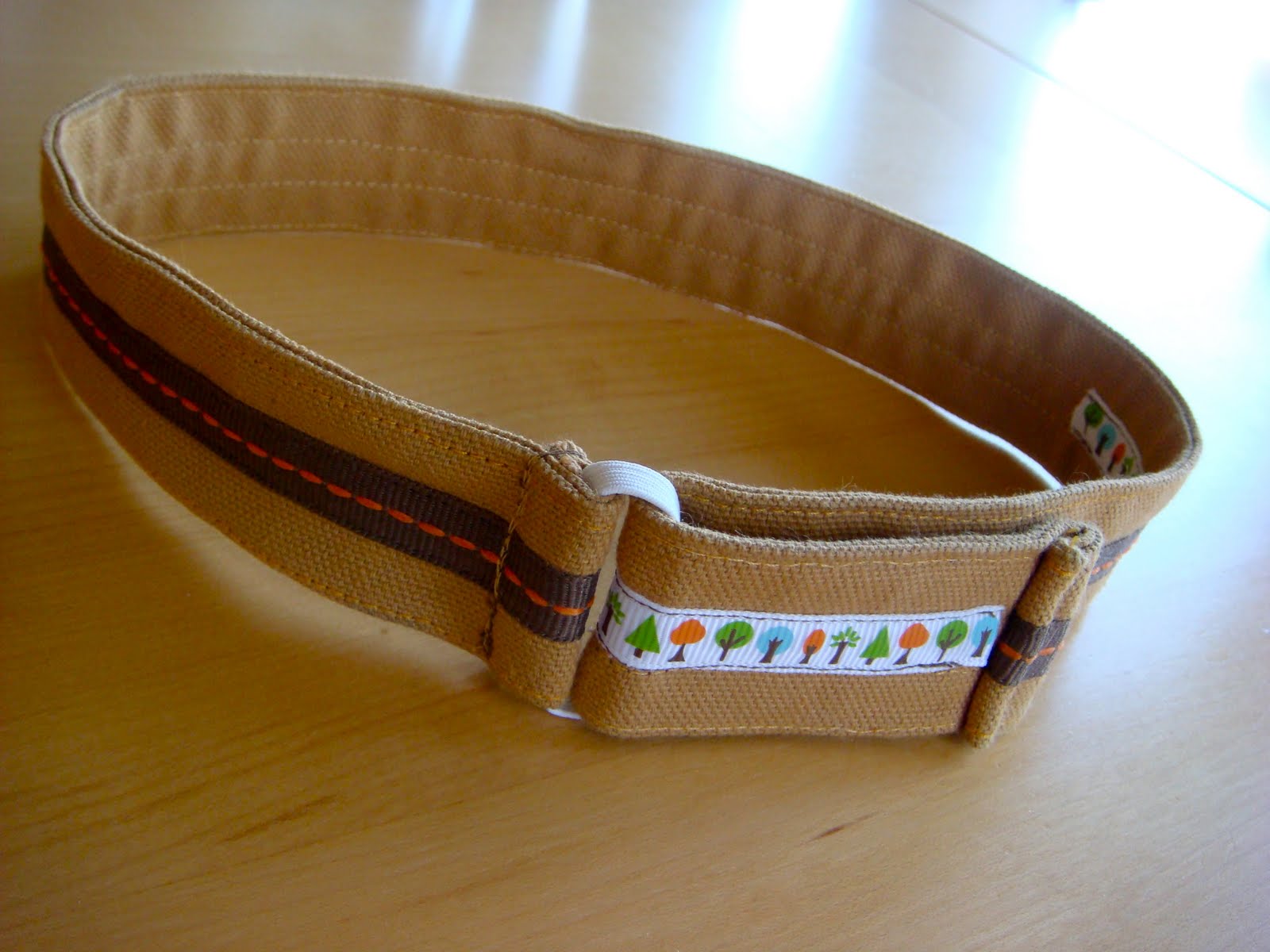 So happy. Baby Boy Belt.