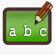 Image came from www.clker.com Image of a chalk board with ABC on it