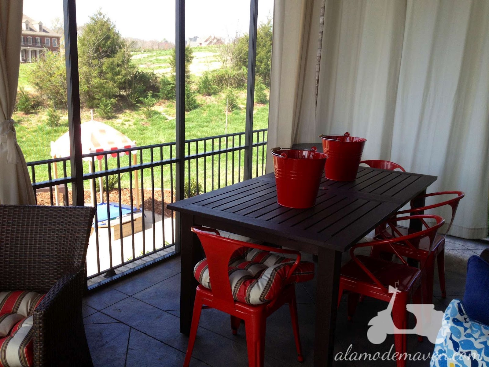 alamode Spring Cleaning The Porch And The Patio!!